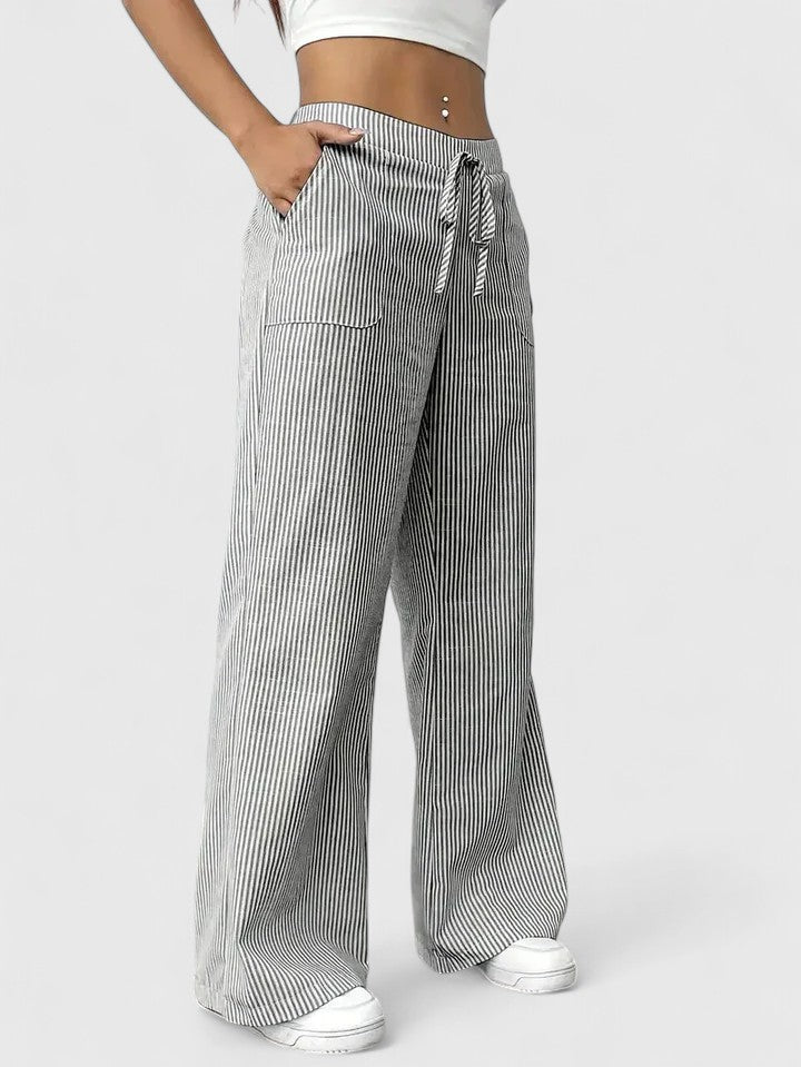 Chelsea | Wide-Leg Pants with Elegant Details