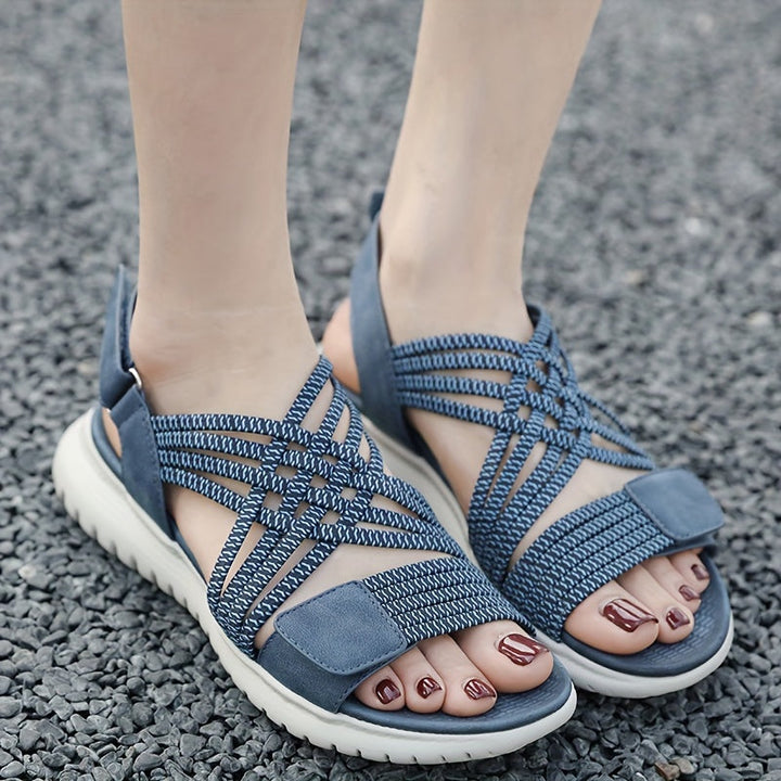 Soline | Wedge Sandal with Easy-Adjust Straps