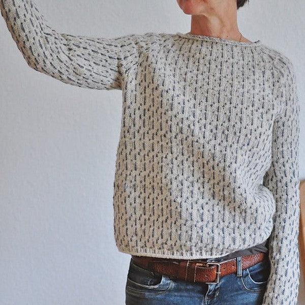 Janet | Slim-Fit Sweater with Elegant Boatneck