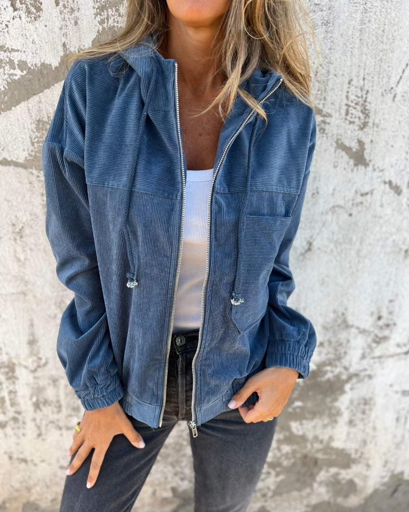 Danica | Soft Hooded Jacket with Relaxed Fit