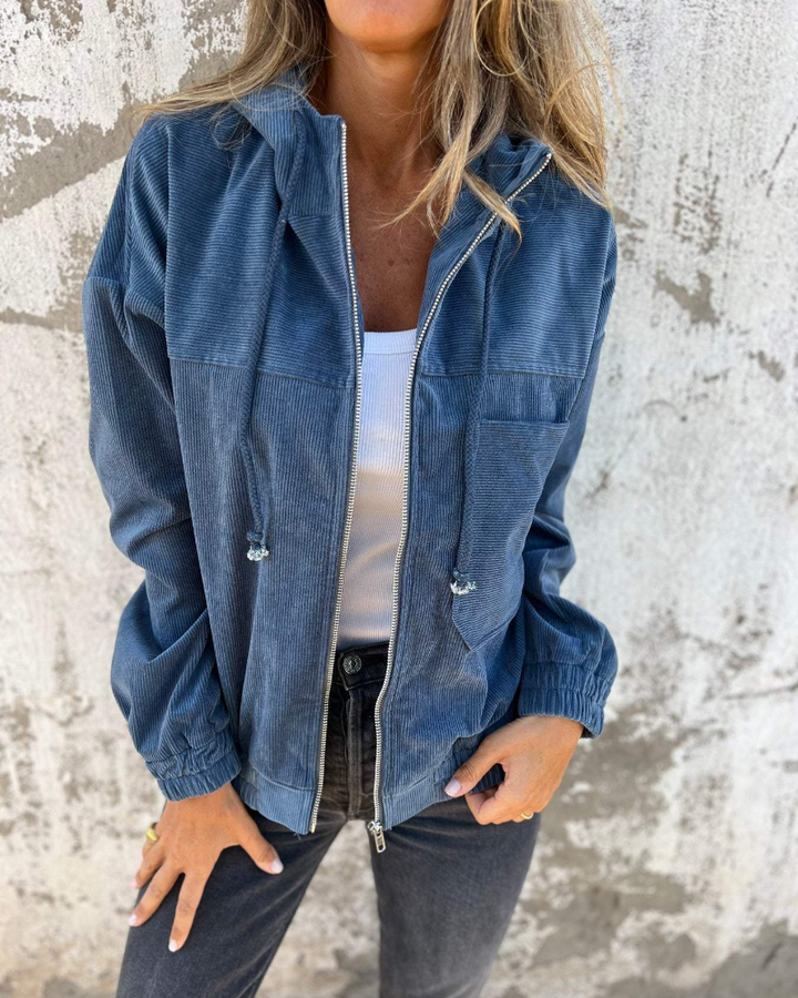 Danica | Soft Hooded Jacket with Relaxed Fit