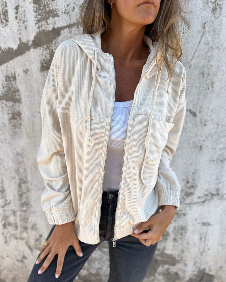 Danica | Soft Hooded Jacket with Relaxed Fit