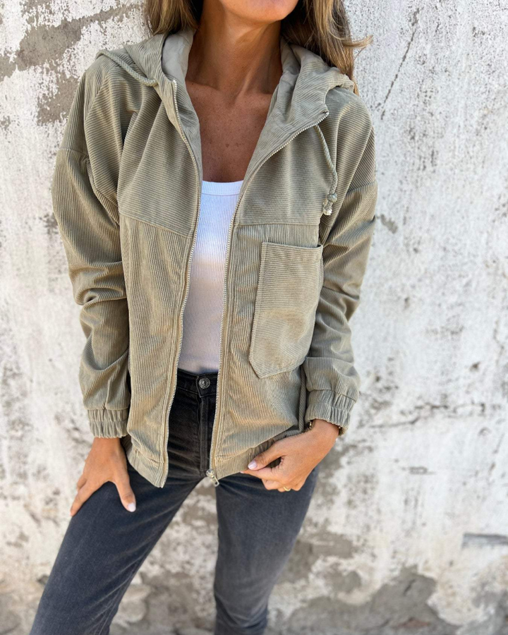 Danica | Soft Hooded Jacket with Relaxed Fit