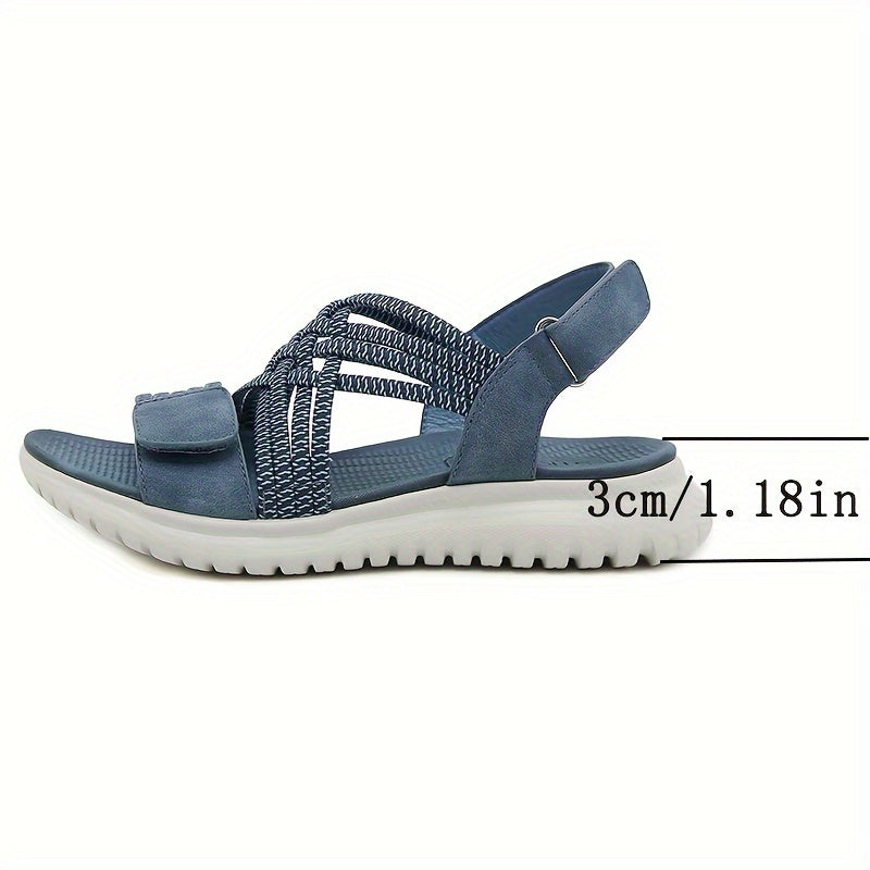 Soline | Wedge Sandal with Easy-Adjust Straps