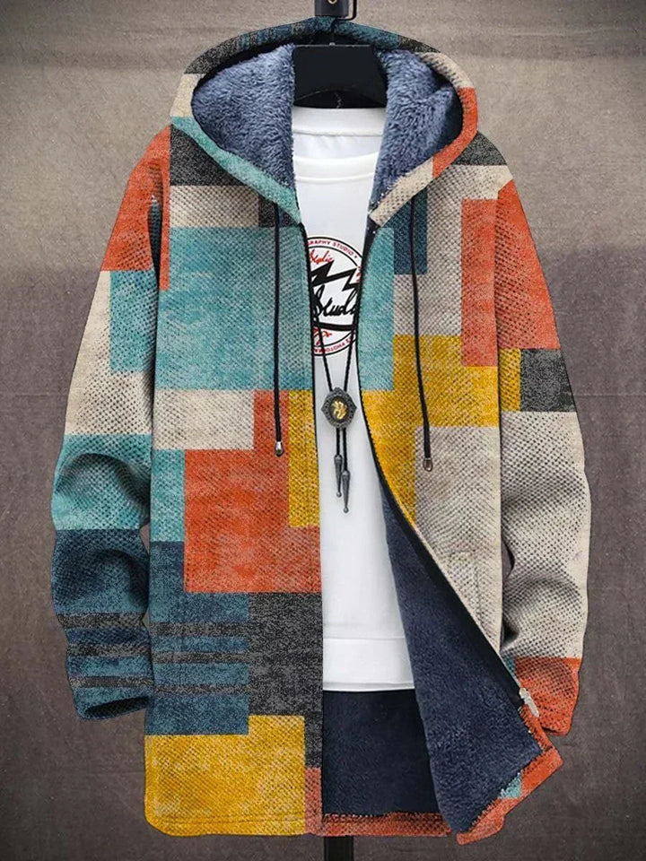 Marianne | Cardigan with Artistic Print