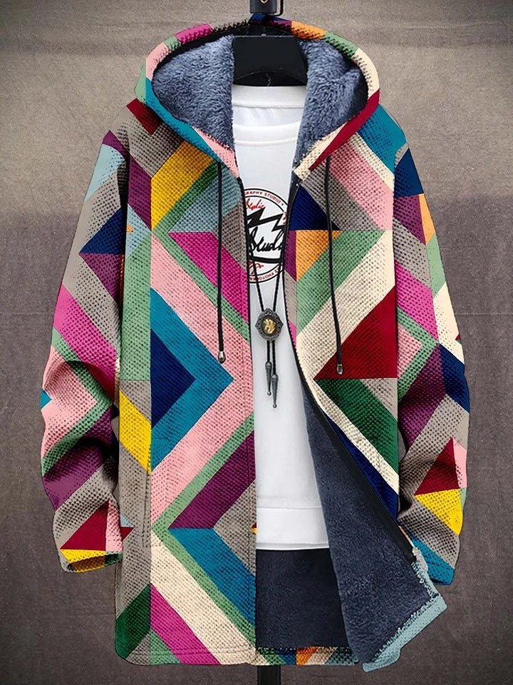 Marianne | Cardigan with Artistic Print