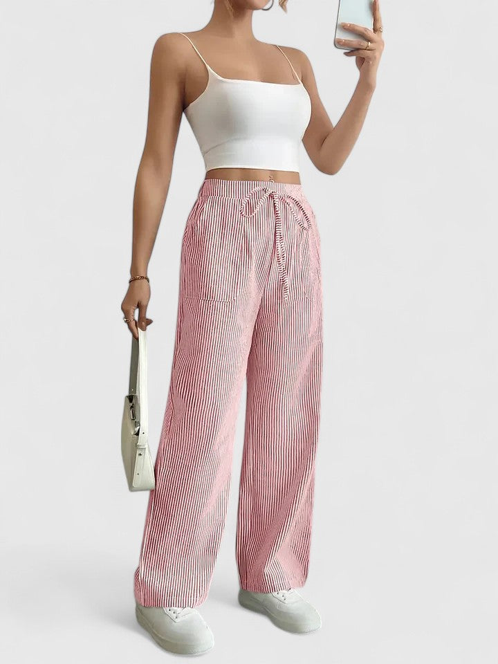 Chelsea | Wide-Leg Pants with Elegant Details