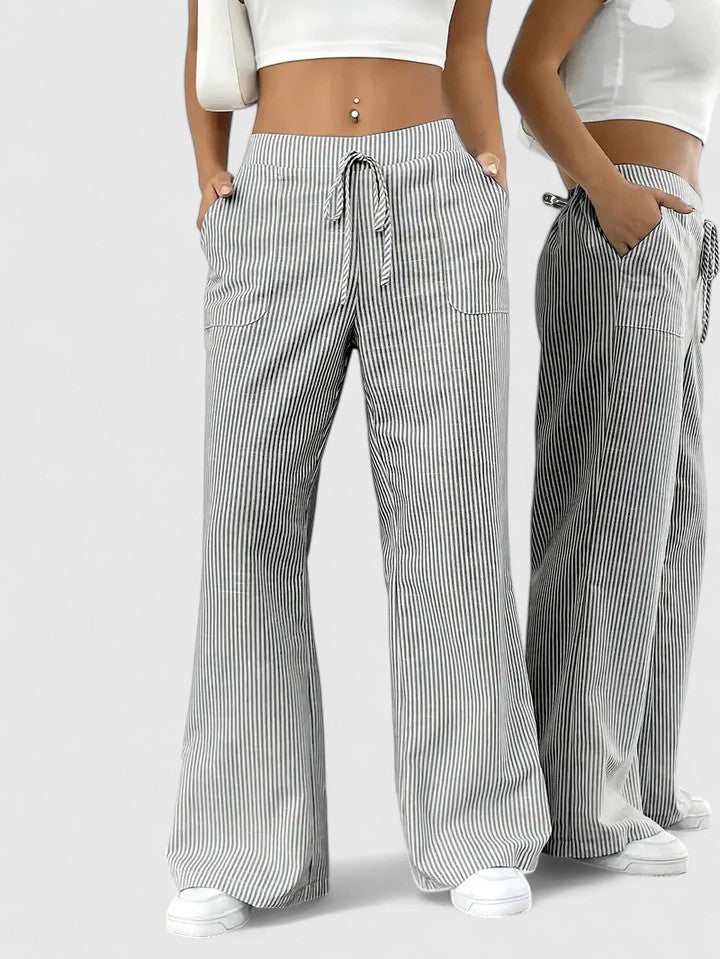 Chelsea | Wide-Leg Pants with Elegant Details