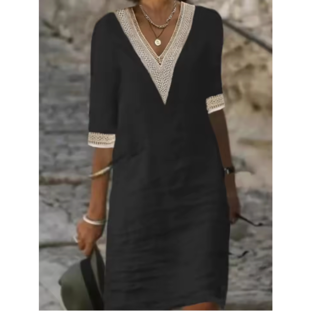 Isabelle | Lace-Detail Dress