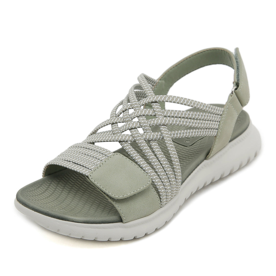 Soline | Wedge Sandal with Easy-Adjust Straps