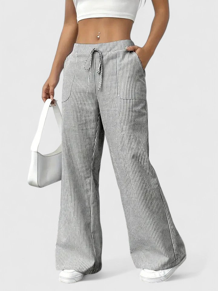 Chelsea | Wide-Leg Pants with Elegant Details