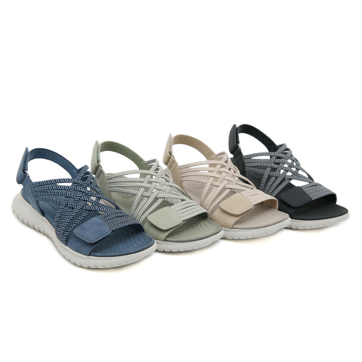 Soline | Wedge Sandal with Easy-Adjust Straps
