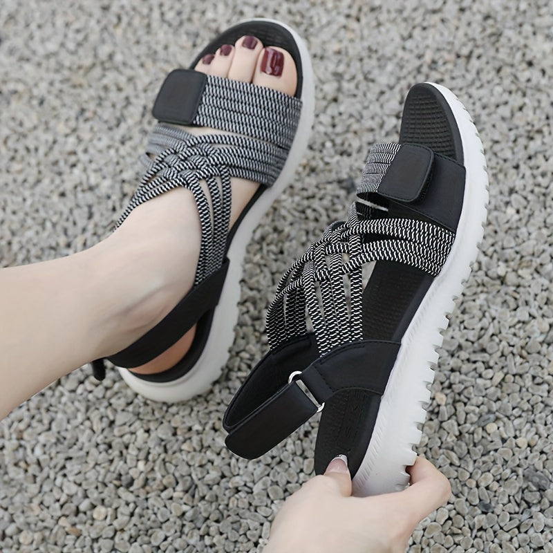 Soline | Wedge Sandal with Easy-Adjust Straps