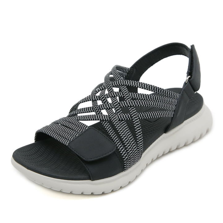 Soline | Wedge Sandal with Easy-Adjust Straps