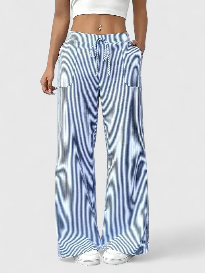 Chelsea | Wide-Leg Pants with Elegant Details