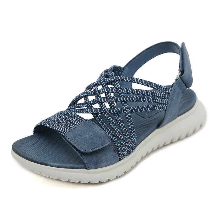 Soline | Wedge Sandal with Easy-Adjust Straps