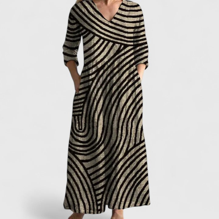 Margaret | Breezy Dress with Playful Print