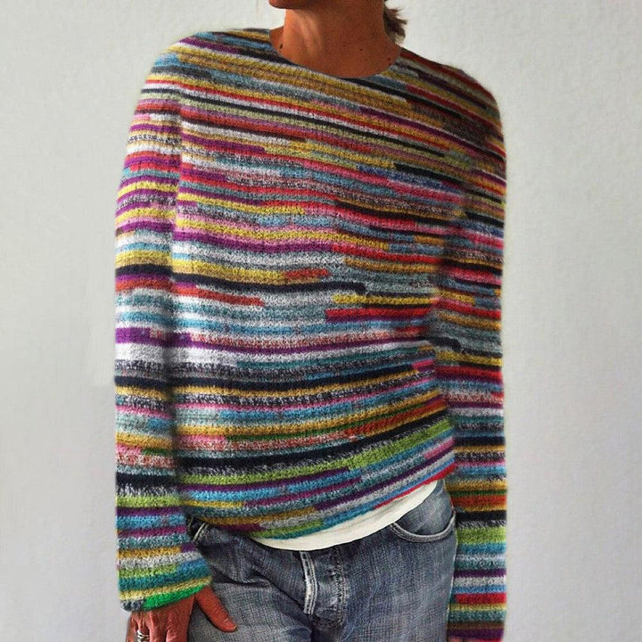 Elise | Lightweight Striped Sweater