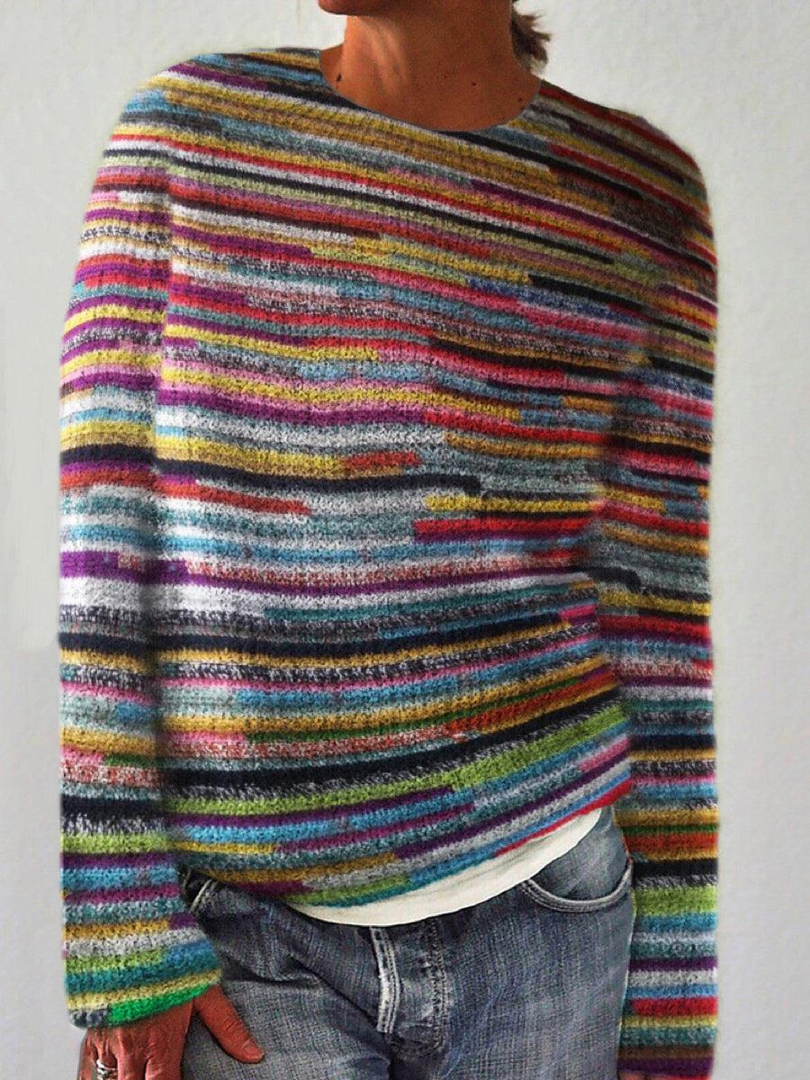 Elise | Lightweight Striped Sweater