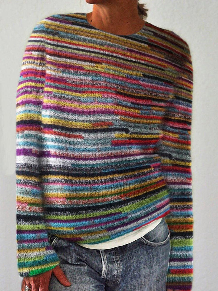 Elise | Lightweight Striped Sweater