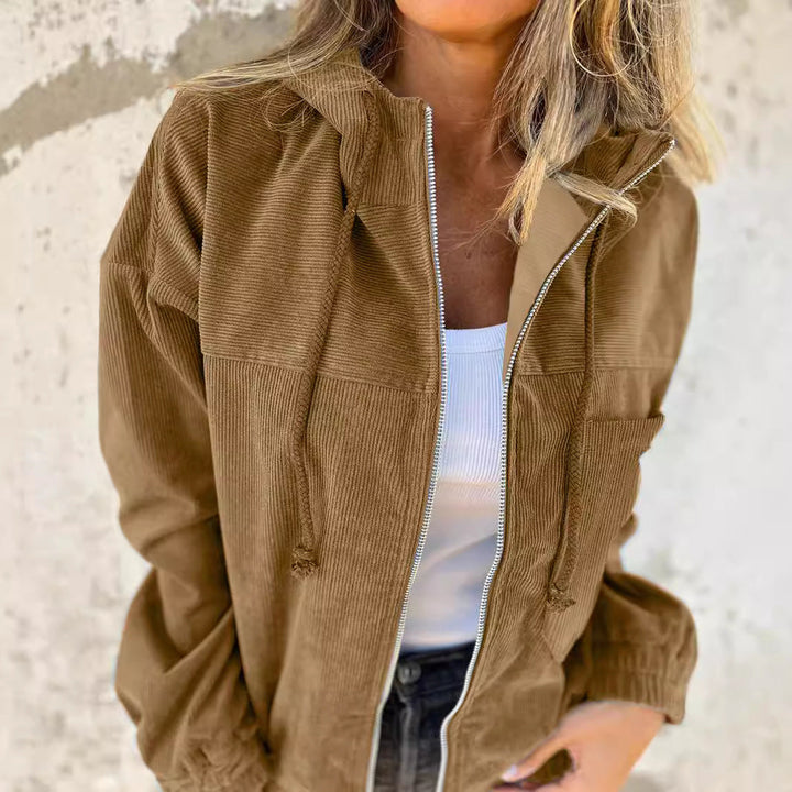 Danica | Soft Hooded Jacket with Relaxed Fit