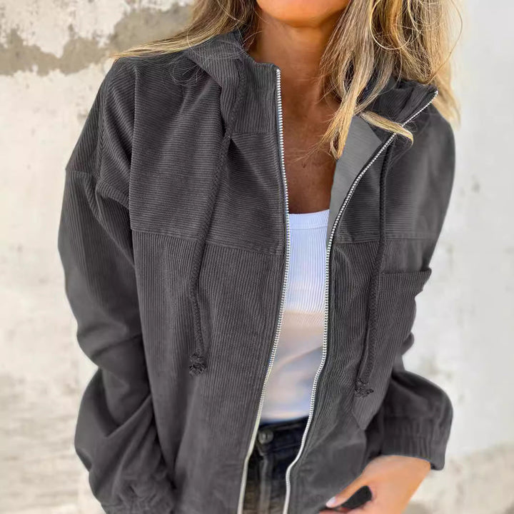 Danica | Soft Hooded Jacket with Relaxed Fit