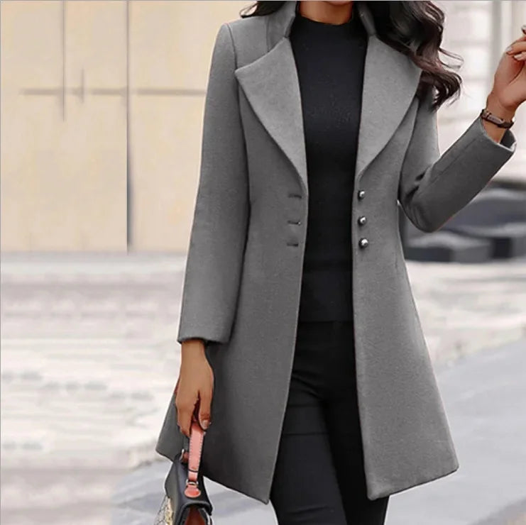 Heather | Wool Coat with Timeless Elegance