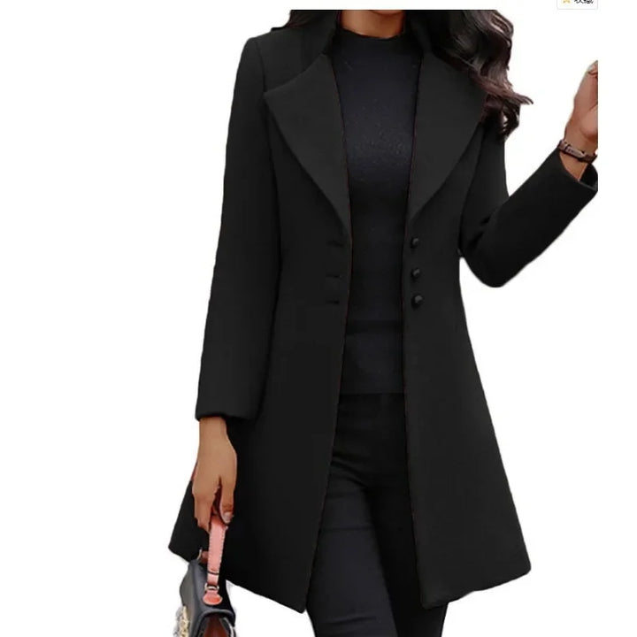 Heather | Wool Coat with Timeless Elegance