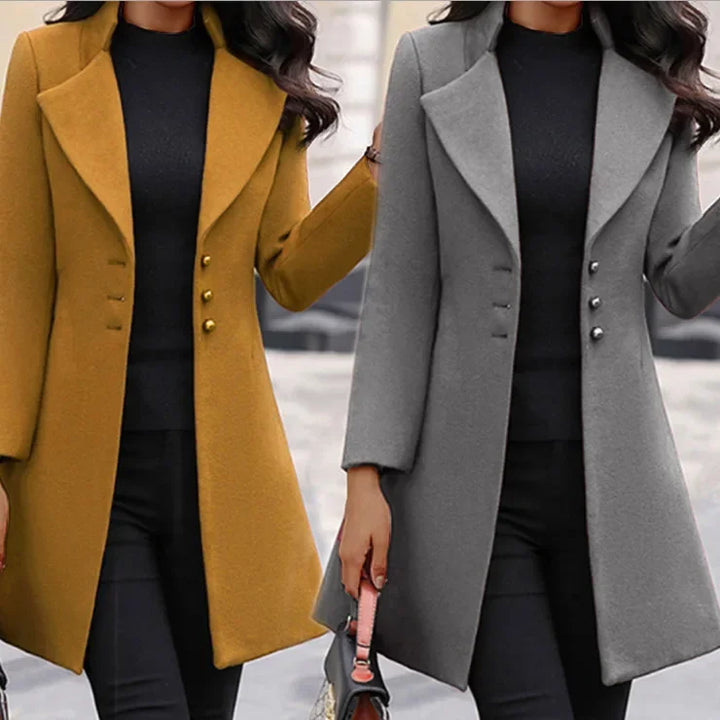 Heather | Wool Coat with Timeless Elegance