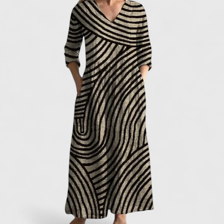 Margaret | Breezy Dress with Playful Print