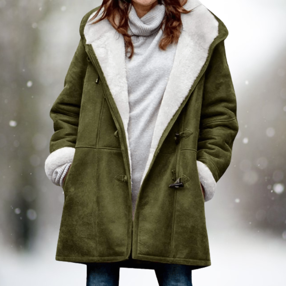 Elaine | Hooded Coat with Everyday Ease