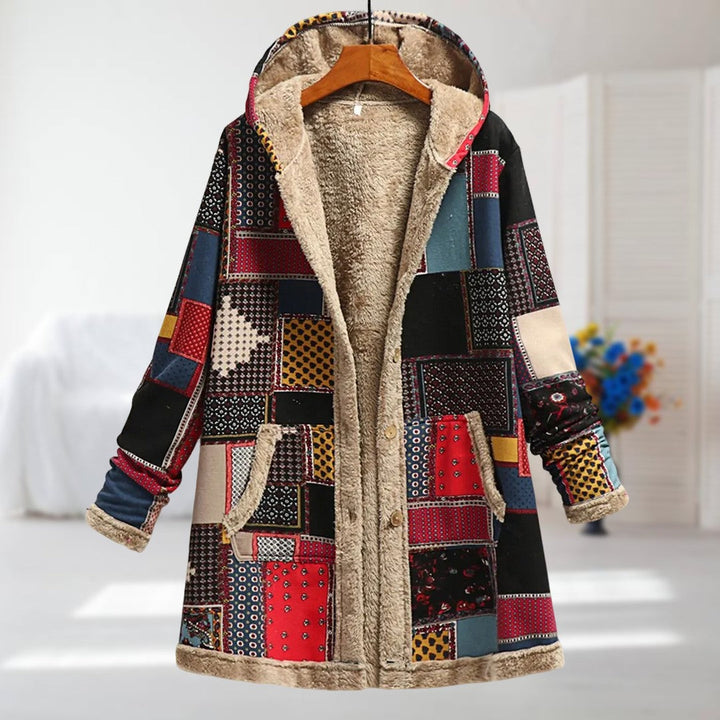 Colleen | Floral Parka with Cozy Warmth