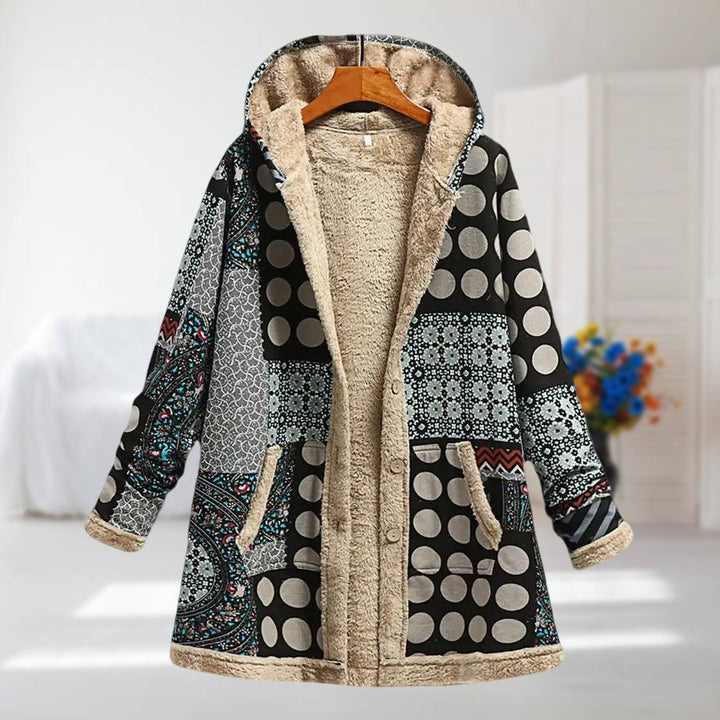 Colleen | Floral Parka with Cozy Warmth