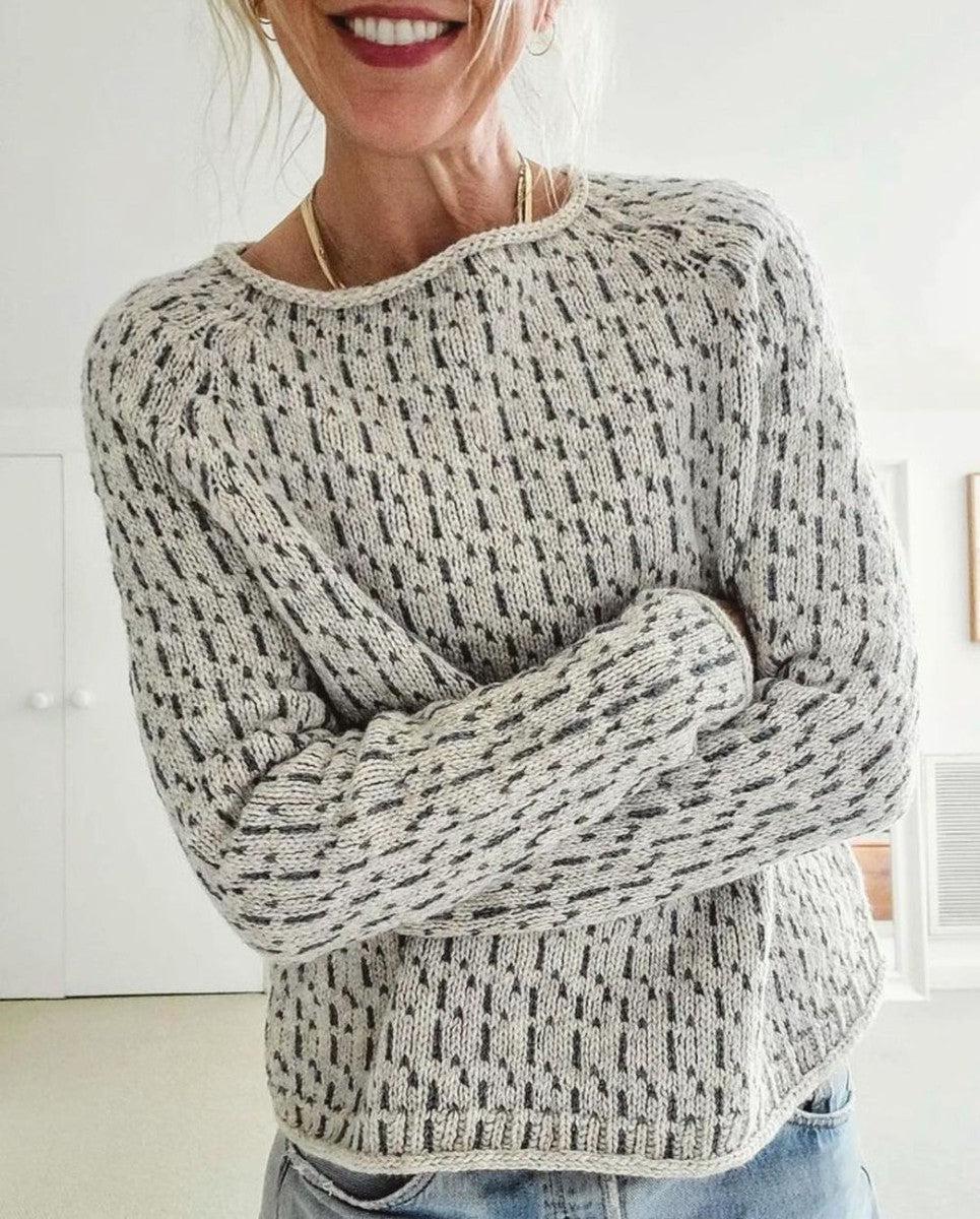 Janet | Slim-Fit Sweater with Elegant Boatneck